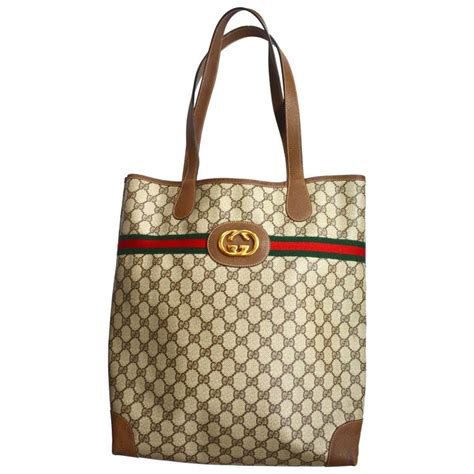 gucci logo tote|gucci tote official website.